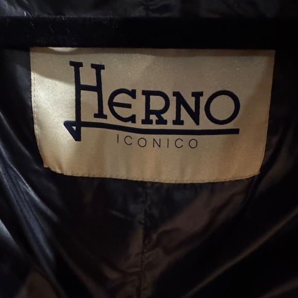 Herno Amelia Stand Collar Down Puffer Coat - Picture 2 of 4